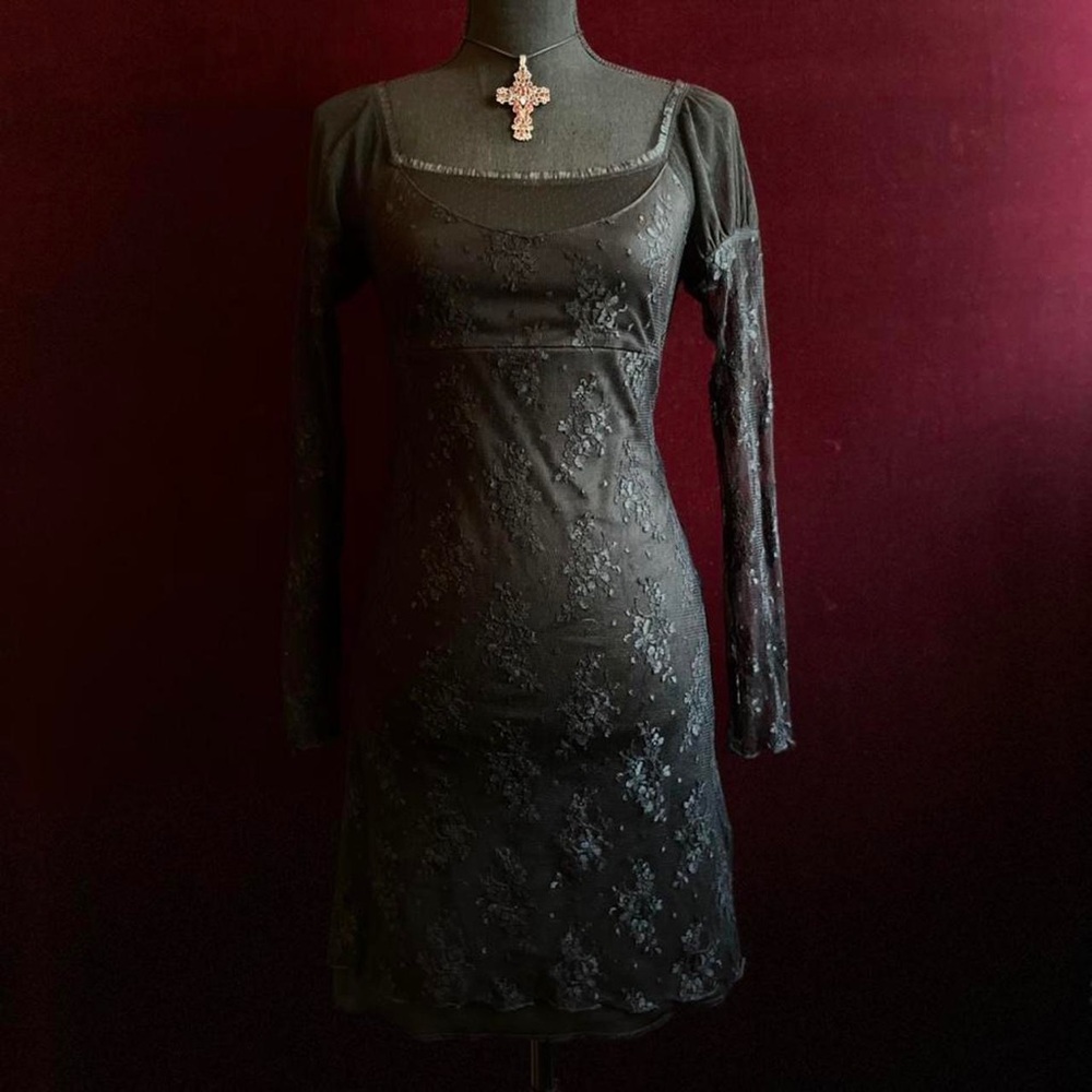 gothic lace dress